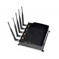 Adjustable 5 Antenna 3G 4G WIMAX Cell Phone Jammer 40M