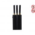 6 Antenna Handheld 4G Cell Phone & WIFI Jammer Multifunctional Jammer 15M