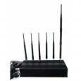 6 Antenna 3G,4G LTE Wimax Cell Phone Jammer & Lojack Jammer 40M