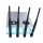 Adjustable 4 Antenna Cell Phone Jammer for 2G 3G & GPS Signal 25M