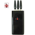 3 Antenna GSM CDMA DCS PHS (3G) Cell Phone Signal Jammer 10M