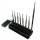 8 Antenna All in one for all 3G 4G Cell Phone,GPS,WIFI,Lojack Signal Blocker Jammer System 60M