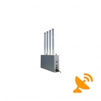 3G GSM CDMA DCS PHS Cell Phone Signal Jammer Blocker - 120M