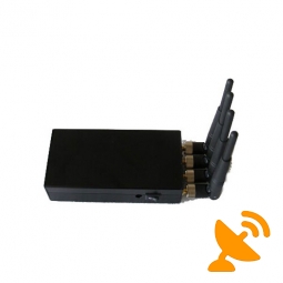 Handheld Mobile Phone Jammer - 3G GSM CDMA DCS PHS Signal Jammer 15M