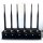 High Power 6 Antenna Adjustable Cell Phone & GPS & Wifi Jammer Blocker 50M