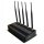 High Power 5 Antenna Desktop GPS Signals Jammer GPSL1 L2 L3 L4 L5 Signal Jammer 40M