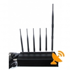 High Power 6 Antenna Mobile Phone & Lojack & RF 315MHZ 433MHZ Jammer 40M