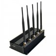 High Power 5 Antenna Desktop GPS & Cell Phone Signal Jammer 40M