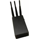 Handheld 3 Antenna Cell Phone CDMA,GSM,DCS,3G Signal Jammer 15M