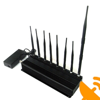 8 Antenna All in one for all Cell Phone,GPS,WIFI,RF,Lojack Signal Blocker Jammer System 60M - Click Image to Close