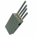 Portable High Power 4 Antenna 3G Cell Phone Signal Jammer Blocker 15M