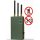 Portable 3 Antenna Cellular Phone Signal Jammer 10M