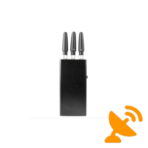 3 Antenna Mini Broad Spectrum Cell Phone Jammer 5M - Click Image to Close