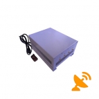 30W Super Cell Phone Signal Jammer with Remote Control & Directional Panel Antenna 80M