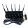 High Power 6 Antenna Adjustable Cell Phone & GPS & Wifi Jammer Blocker 50M