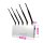 3G GSM CDMA DCS PHS 5 Antenna Cellphone Blocker Jammer with Remote Control 30M