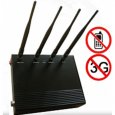 4 Antenna 5 Band Cell Phone Signal Jammer Blocker 25M