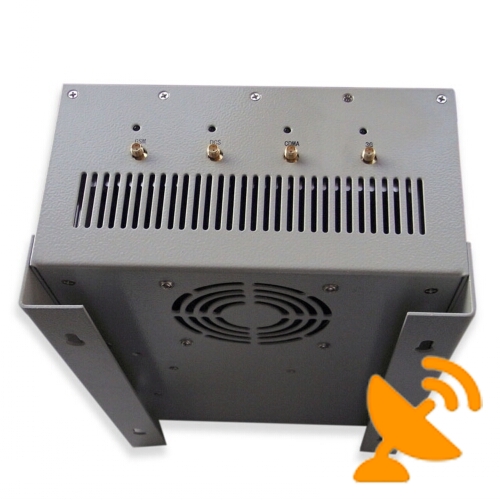 30W Super Cell Phone Signal Jammer with Remote Control & Directional Panel Antenna 80M - Click Image to Close