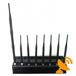 8 Antenna All in one for all Cell Phone,GPS,WIFI,RF,Lojack Signal Blocker Jammer System 60M