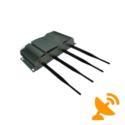 4 Antenna 3g Cell Phone Signal Jammer 30M