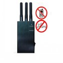 Portable 5 Band GPS Cell Phone GSM CDMA DCS PHS Signal Jammer 10M