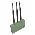 3 Antenna Cell Phone Jammer (GSM CDMA DCS PHS 3G) with Remote Control 20M