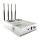 Adjustable 4 Antenna Cell Phone Jammer for 2G 3G & GPS Signal 25M