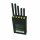 Portable 5 Antenna Cell Phone + GPS + Wifi Signal Jammer Blocker 15M