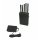 Portable 5 Antenna Cell Phone + GPS + Wifi Signal Jammer Blocker 15M