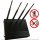 4 Antenna 5 Band Cell Phone Signal Jammer Blocker 25M