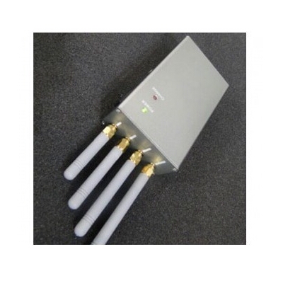 4 Antenna Portable GPS & Wifi & Cell Phone Jammer 15M