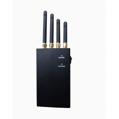 Portable 4 Antenna 4G Wimax 3G 2G Cell Phone Jammer 20M