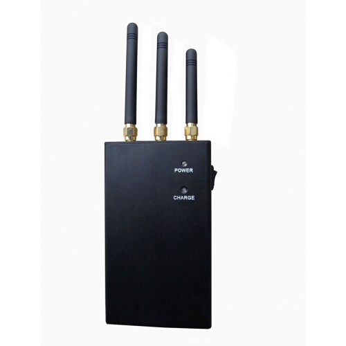 High Power 3 Antenna Portable Cell Phone Signal Jammer 20M