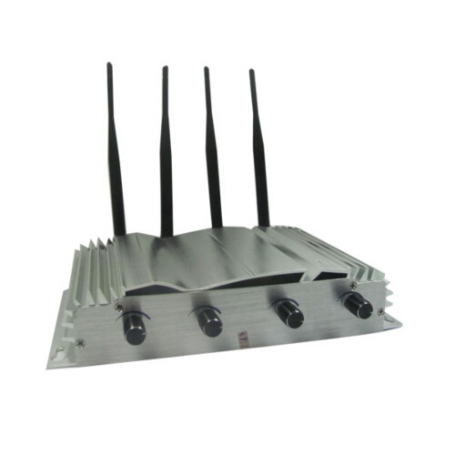 Wall Mounted 4 Antenna Cell Phone Signal Jammer 30M