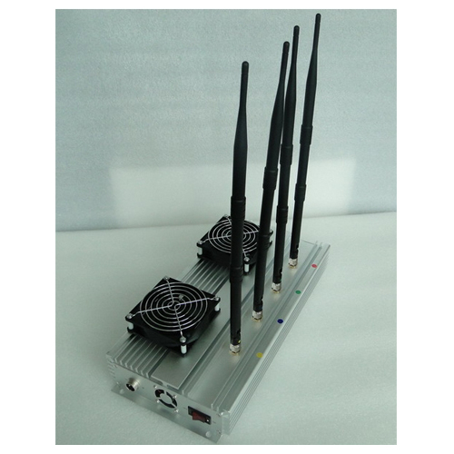 Super 3G GSM CDMA DCS PHS Signal Cell Phone Jammer Blocker - 120M