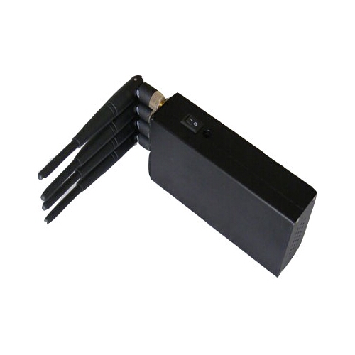 Handheld Mobile Phone Jammer - 3G GSM CDMA DCS PHS Signal Jammer  15M